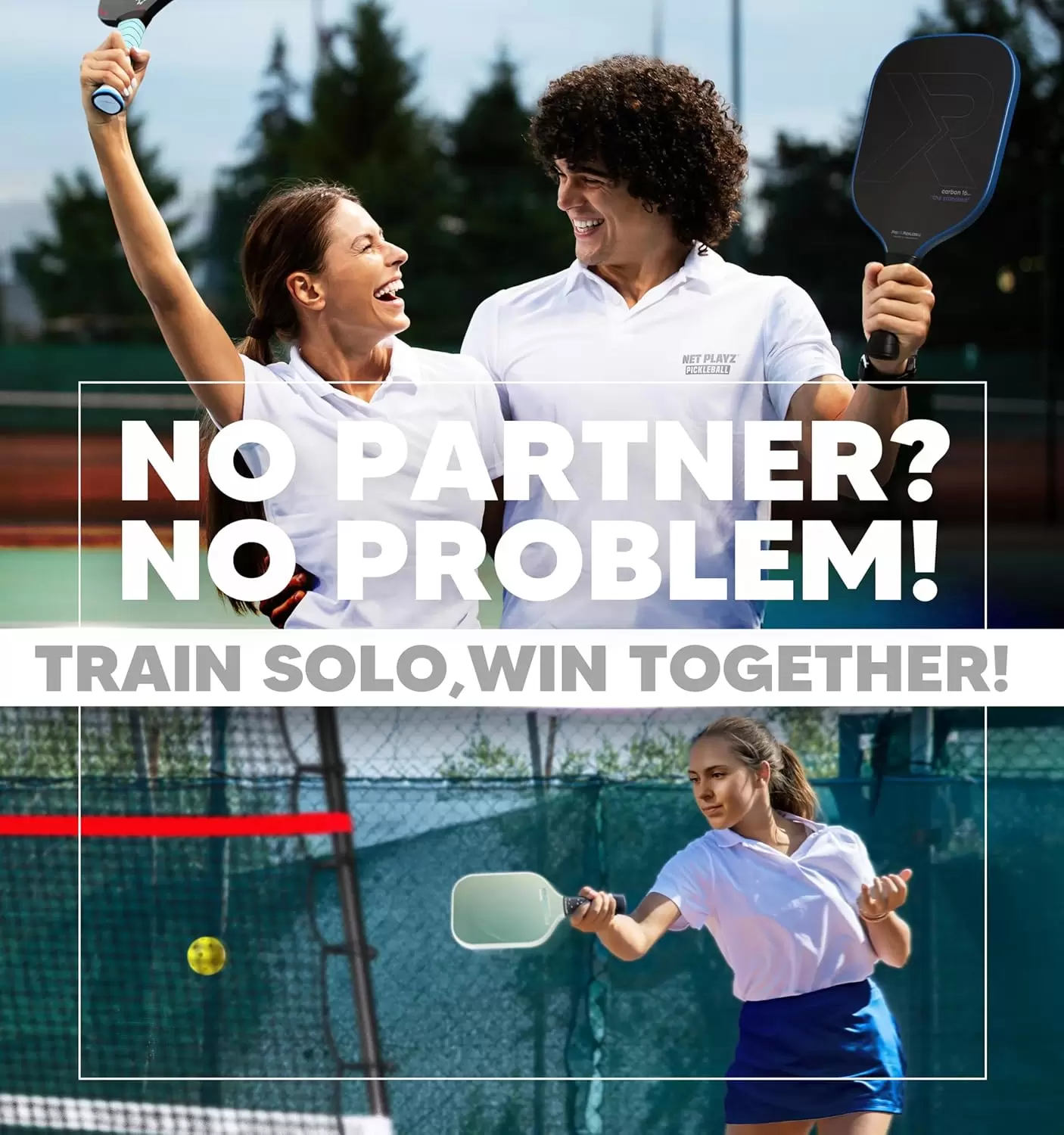 6*6英尺二合一鋼管匹克球III