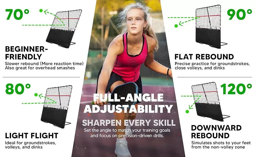 6*6英尺二合一鋼管匹克球III