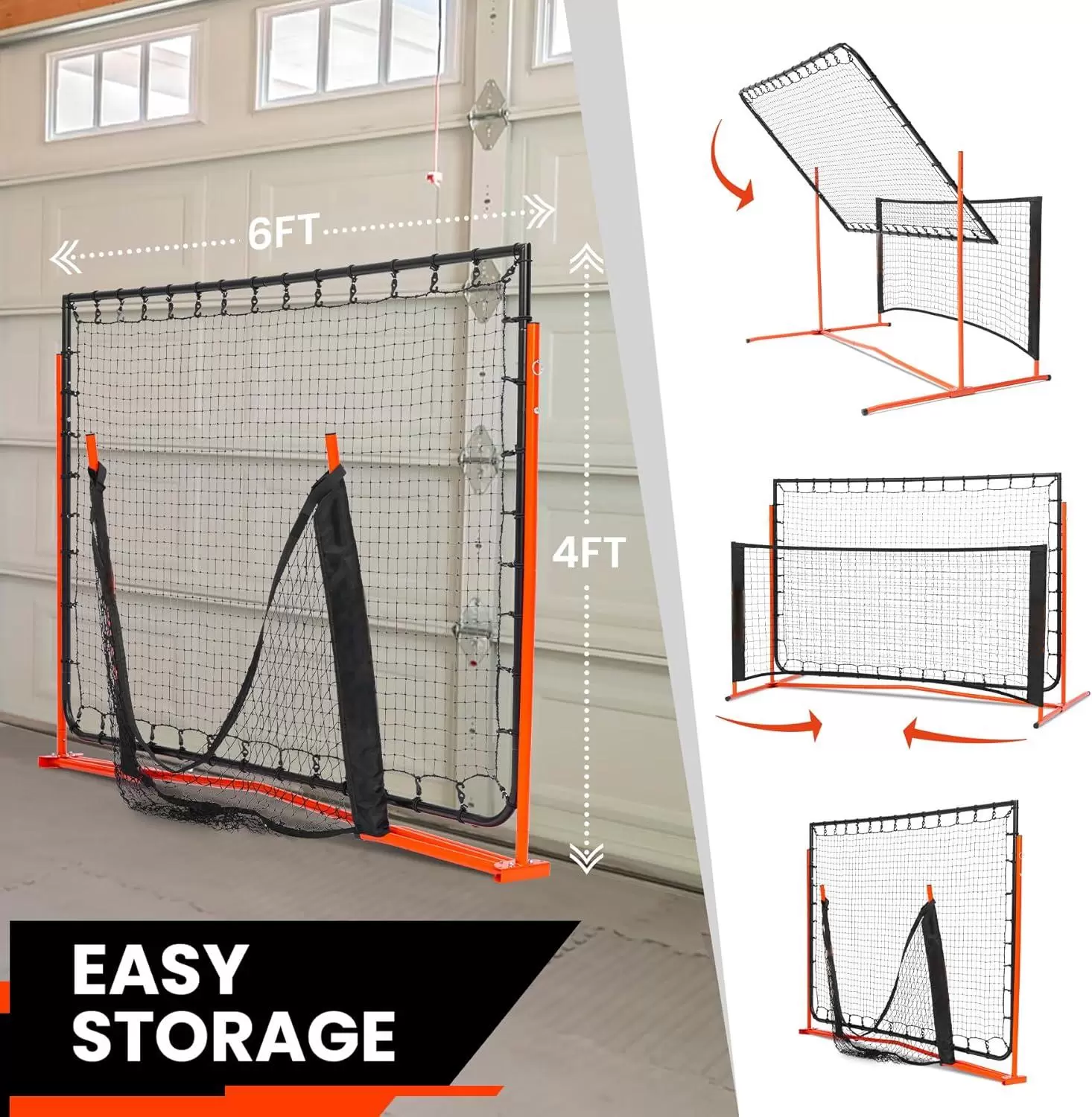 6*6英尺二合一鋼管匹克球IV