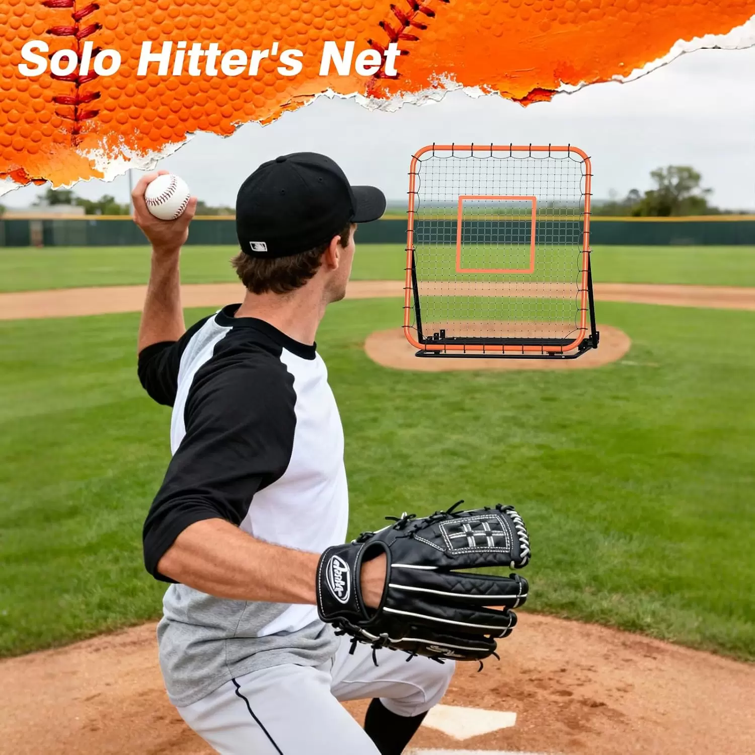 可調角度多功能運動反彈網Ⅲ