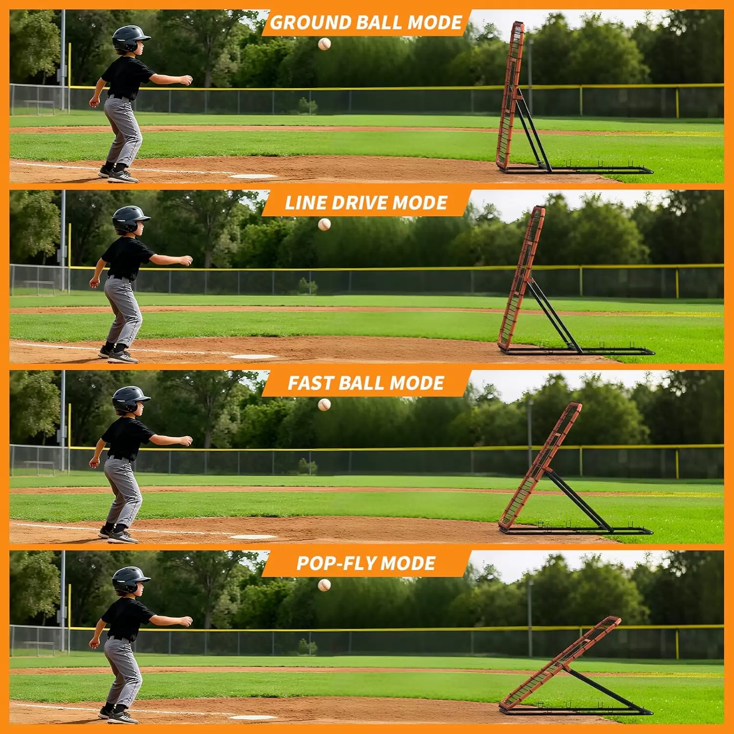 可調角度多功能運動反彈網Ⅲ