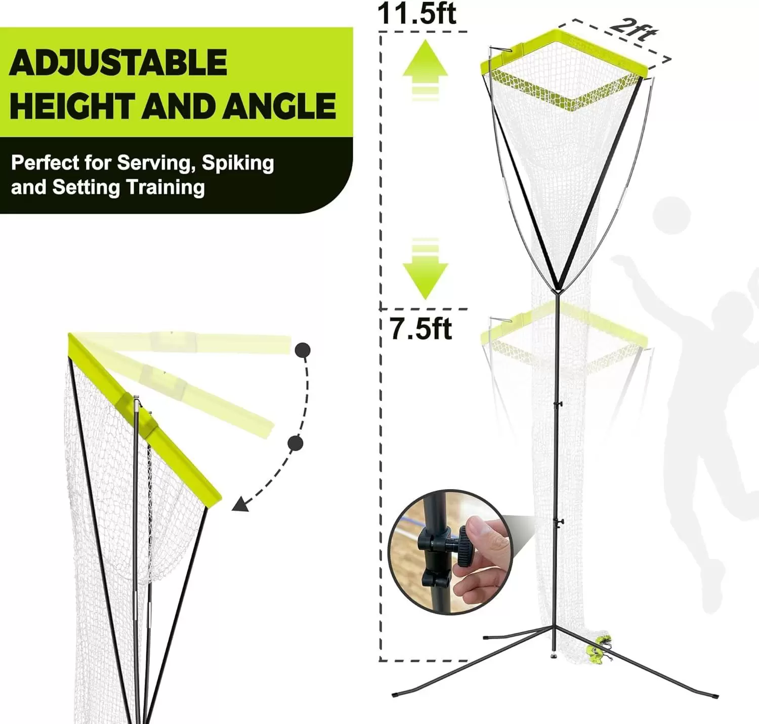 可調式排球訓練器Ⅰ