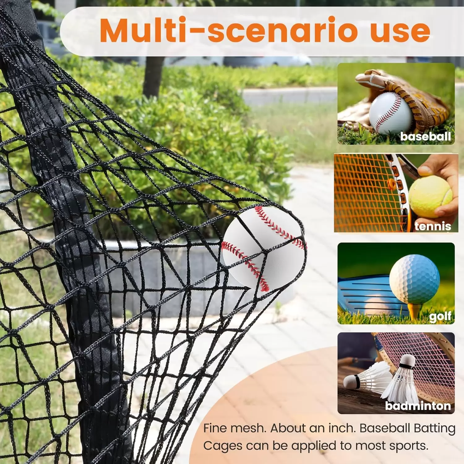 棒球和壘球籠網